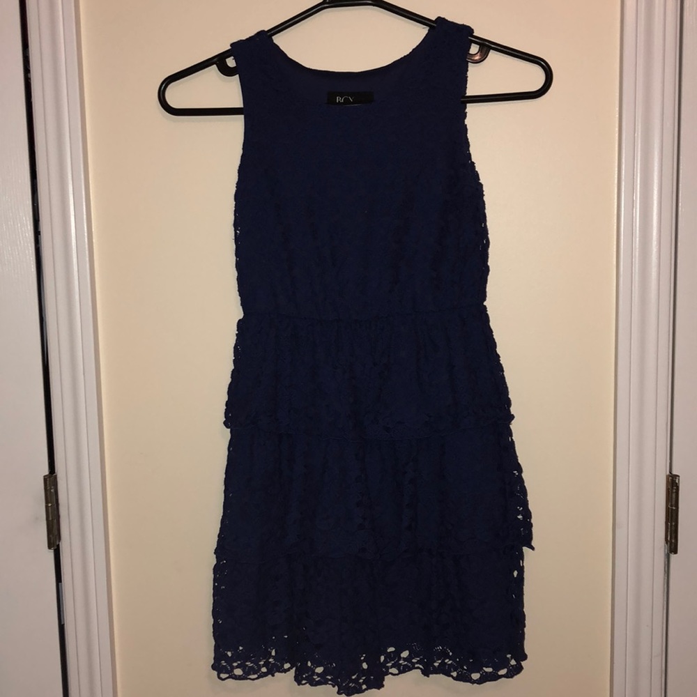 “BCX Girl” girls cute navy detailed dress